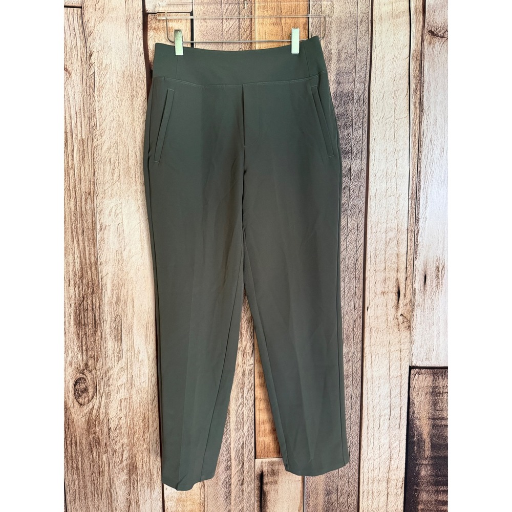 Athleta Endless High Rise Pant Straight Leg Versatile Comfort Gray Size 4